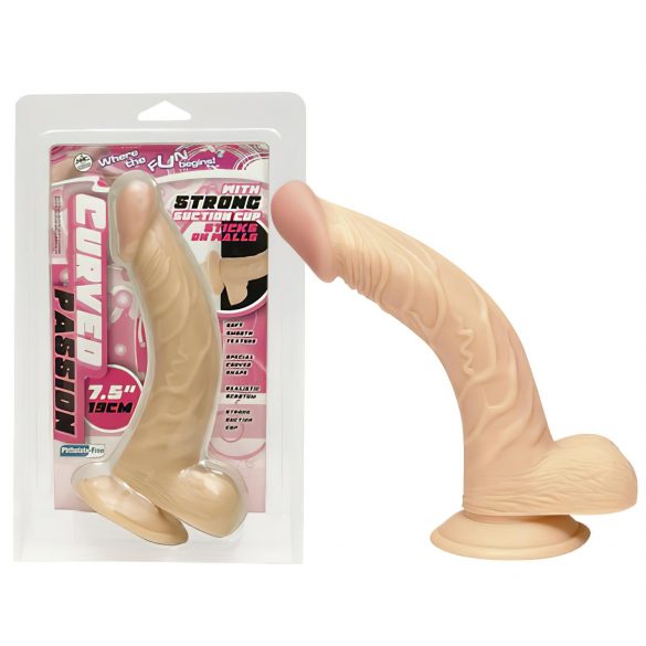 NMC 7.5 - Taipuisa luonnollinen dildo (19cm)