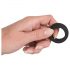 You2Toys Black Velvet Cock Ring - krúžok na penis (2,6cm) čierny