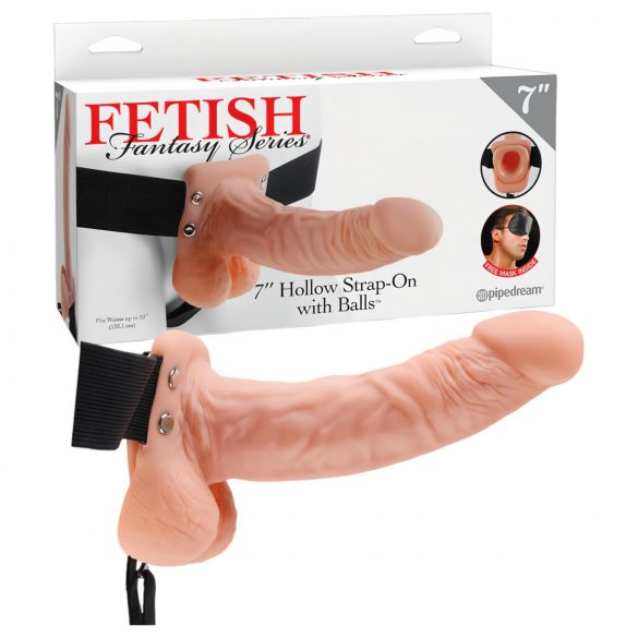 Fetissi Strap-on 7 - luonollinen dildo kiinnitettävässä muodossa