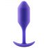 b-vibe Snug Plug 2 - kahden pallon anaalitappi (114g) - violetti