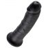 King Cock 8 dildo (20 cm) - musta