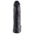 King Cock 30 cm - musta jättidildo