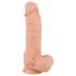 Realistixxx Giant XXL - realistické dildo (32 cm) - přírodní