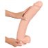 realistixxx Giant 3XL - realistické dildo (42cm) - přírodní