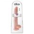 King Cock 35cm suuri dildo - luonnollinen