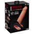 Erektion avuksi - ontto strap-on dildo (naturelli)