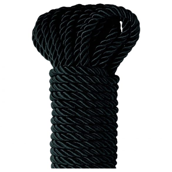 Fetissi Silkkiköysi - Shibari, 10m (musta)