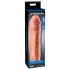 X-TENSION Mega 3 - realistický návlek na penis (22,8 cm) - přírodní