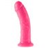 Dillio 8 - imukykyinen, realistinen dildo (20cm) - pinkki