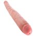 King Cock 16 Tapered - aidon tuntuinen tupladildo (41cm) - luonnollinen