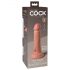 King Cock Elite 6 - imukuppidildo 15cm - luonnollinen