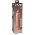 King Cock Elite 9 - Luonnollinen, imukupilla, 23cm realistinen dildo