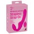 Strepless Strap-On - kiinnitettävä vibraattori (pinkki)