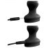 3Some Wall Banger Beads - Prostate Vibrator (Black)