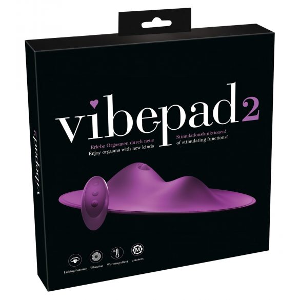 VibePad 2 - lízací polštář vibrátor (fialový)