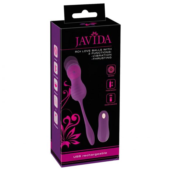 Javida RC - langaton työntävä geishakuula (violetti)