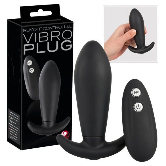 You2Toys - Vibro Plug - rádiový anální vibrátor (černý)