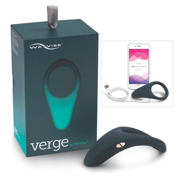 We-Vibe Verge - nabíjateľný, vibrujúci krúžok na penis (sivý)