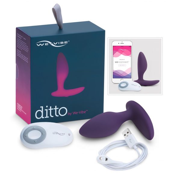 We-Vibe Ditto - akumulátorový anální vibrátor (fialový)