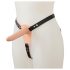 You2Toys - Ladattava Strap-On-vibraattori (luonnollinen)