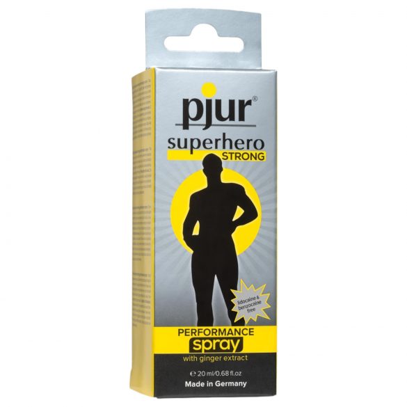 pjur Superhero STRONG - Viivytyssuihke (20ml)