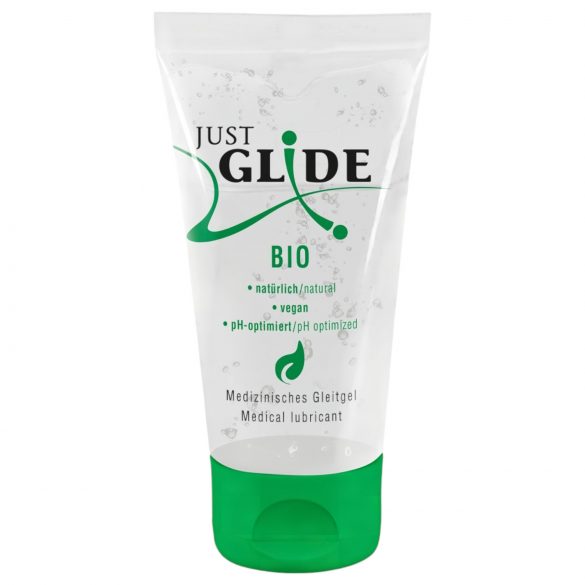 Just Glide Bio - vegaaninen vesipohjainen liukuvoide (50ml)