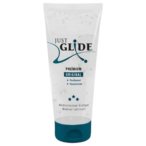 Just Glide Premium Original - veganský, vodní lubrikant (200 ml)