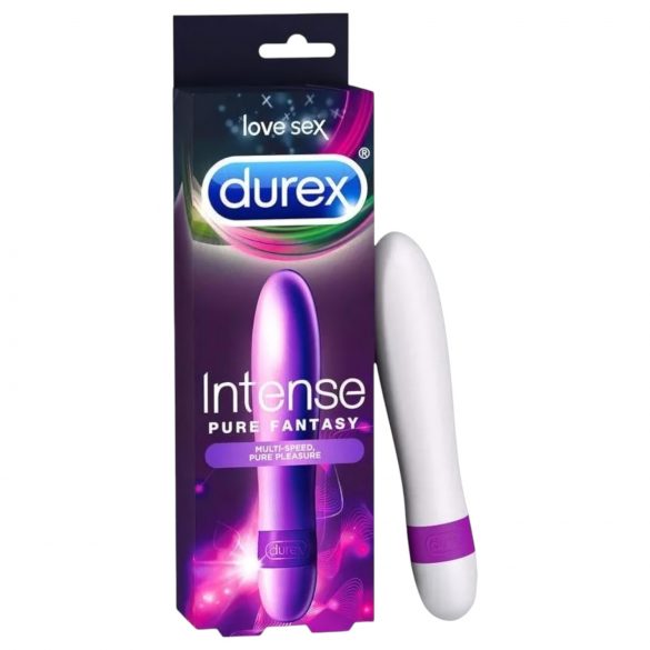 Durex Intense Pure Fantasy - valkoinen sauvavibraattori