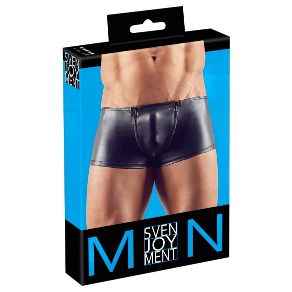 Svenjoyment - boxerky na zip (černé)  - XL