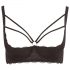 Cottelli Plus Size - Strappy, Ringed Breast Lifter (Black) - 85E