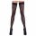 Cottelli Legwear - pantterikuosioinen stay-up (musta) - 4