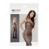 NO:XQSE - Side Patterned Bodystocking - Black - 2XL/3XL