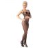 NO:XQSE - Side Patterned Bodystocking - Black - 2XL/3XL