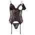 Cottelli - Adjustable Garter Top (Black) 