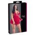 Cottelli Plus-koko - Pitsinen Babydoll (punainen) - 2XL