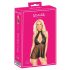 Kissable - pitsinen kaula-aukkoinen babydoll (musta) - L/XL