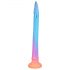 OgazR XXL Úhoř - fluorescenční anální dildo - 47 cm (růžová)