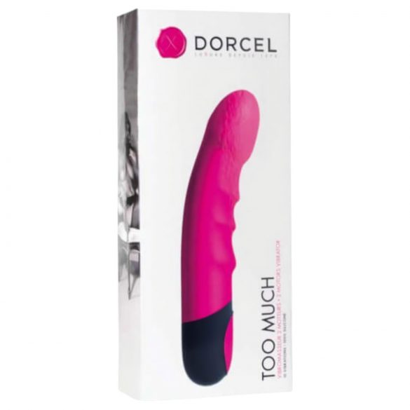 Dorcel Too Much - Kaksimoottorinen vibraattori (pinkki)