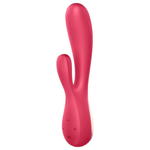 Satisfyer Mono Flex - älykäs vedenkestävä vibraattori (punainen)