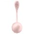 Satisfyer Ribbed Petal - Radio-ohjattu vibraatio (pinkki)