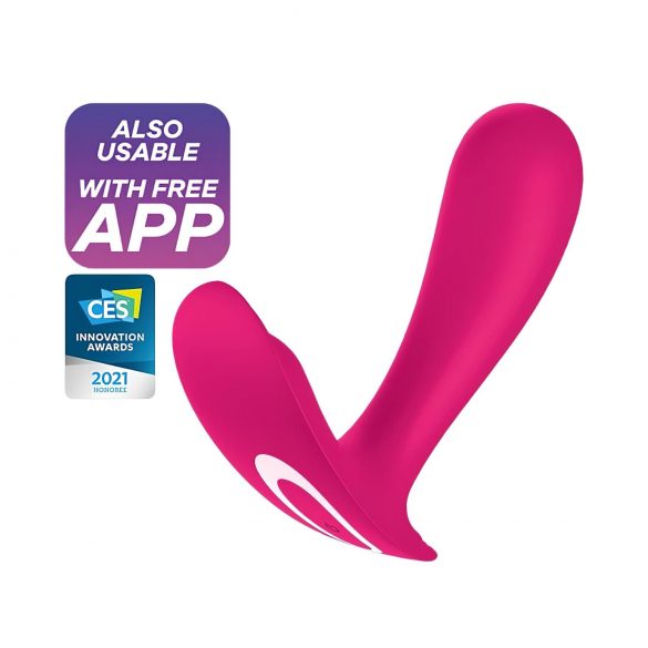 Satisfyer Top Secret - älykäs 2-moottorinen vibraattori (pinkki)