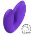 Satisfyer Love Riot - ladattava vedenkestävä sormivibraattori (violetti)