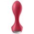 Satisfyer Backdoor Lover - akumulátorový, vodotěsný anální vibrátor (červený)