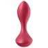 Satisfyer Backdoor Lover - akumulátorový, vodotěsný anální vibrátor (červený)