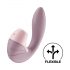 Satisfyer Supernova - Ladattava 2-in-1 ilmapulssivibraattori (pinkki)