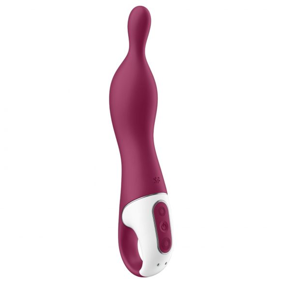 Satisfyer A-Mazing 1 - ladattava A-piste vibraattori (punainen)