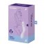 Satisfyer Curvy Trinity 2 - ilman aalloilla 2in1 vibraattori (violetti)