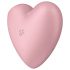 Satisfyer Cutie Heart - ladattava klitorisvibraattori (pinkki)