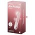 Satisfyer Air Pump Bunny 3 - pumpattava vibraattori (vaaleanpunainen)