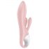 Satisfyer Air Pump Bunny 3 - pumpattava vibraattori (vaaleanpunainen)